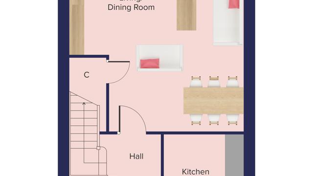 Hall Lane, Drayton 3Bed Gf