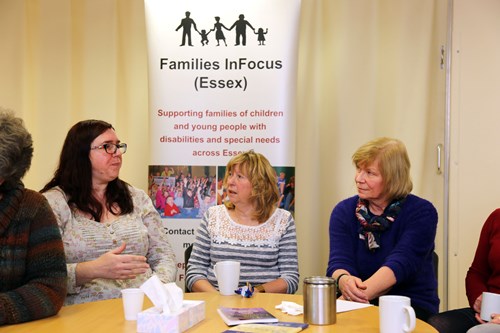 Families in Focus Team members provide advice and emotional support to Braintree families who have children with special educational needs or disabilities.