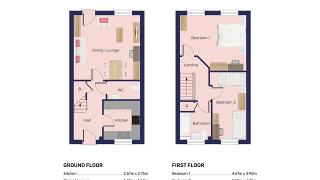 Floor Plan TYPE K